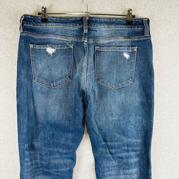 KanCan Womans Sz 15/31 Jeans Distressed Cotton Blend Pockets Blue - Picture 8 of 8